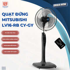 Mitsubishi Quạt Đứng Có Điều Khiển LV16-RB CY-GY
