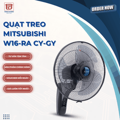 Mitsubishi Quạt Treo Tường 3 Cánh W16 - RA CY - GY