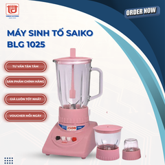 Saiko Máy Xay Sinh Tố 3 Cối BLG 1025 - Công suất 350W