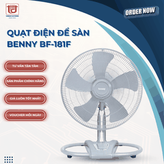 Benny Quạt Điện Để Sàn BF-181F - Công suất 120W