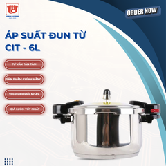 Cookin Nồi Áp Suất Bếp Từ CIT - Dung tích 3L/ 4L/ 5L/ 6L