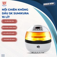 Sumikura Nồi chiên không dầu SK 10L SKAF-10TZA