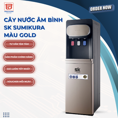 Sumikura Cây nước âm bình SK màu gold SKW-203