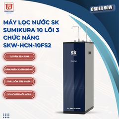 Sumikura Máy lọc nước SK 10 lõi 3 chức năng SKW-HCN-10FS2