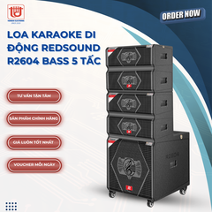Redsound Loa karaoke di động R2604 Bass 5 tấc