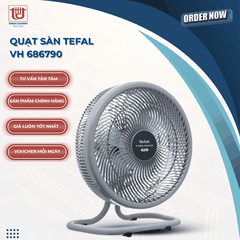 Tefal Quạt Sàn 6 Cánh VH 686790 - Công Suất 80W