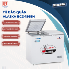 Alaska Tủ đông bảo quản BCD4568N - Dung tích 298L