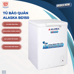 Alaska Tủ đông bảo quản BD150 - Dung tích 103L