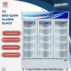Alaska Tủ mát bảo quản SL14C3 - Dung tích 1400L