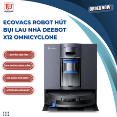 Ecovacs Robot hút bụi lau nhà DEEBOT X12 OmniCyclone
