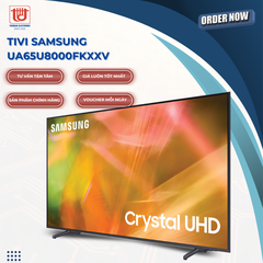 Samsung Smart Tivi 4K 65 inch UA65AU8000KXXV