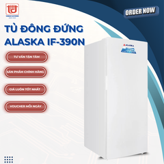 Alaska Tủ đông đứng IF-390N - Dung tích 415L