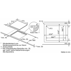 Bếp Từ Bosch PXE601DC1E