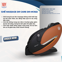 Dr. Care Ghế Massage DR - MC 922