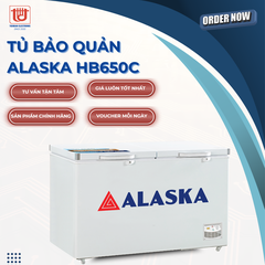 Alaska Tủ đông bảo quản HB650C - Dung tích 595L