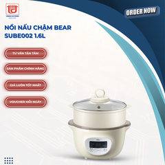 Nồi nấu chậm Bear 1.6L SUBE002