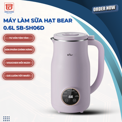 Máy Làm Sữa Hạt Bear 0.6L SB-SH06D