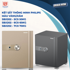 Philips Két Sắt Thông Minh SBX202 - 6C0 60kg