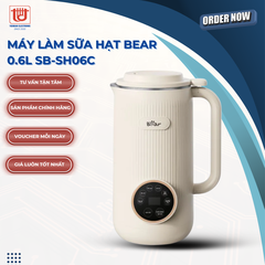 Máy Làm Sữa Hạt Bear 0.6L SB-SH06C