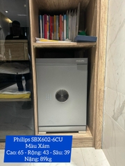 Philips Két Sắt Thông Minh SBX602-6CU 89KG