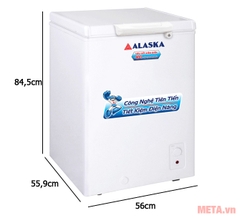 Alaska Tủ đông bảo quản BD150 - Dung tích 103L