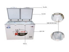 Tủ Đông Mát Alaska BCD-4568N (450L)