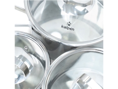 Kalpen Bộ nồi inox 304 5 đáy Mendy MD1