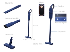 Deerma Máy Hút Bụi Cầm Tay DX1000