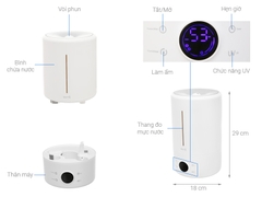 Deerma Máy Tạo Độ Ẩm Không Khí F628