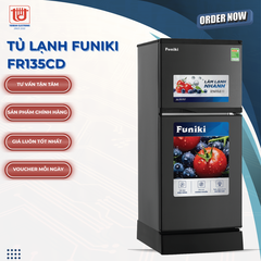 Funiki Tủ lạnh FR 135CD - Dung tích 126L| Có đóng tuyết