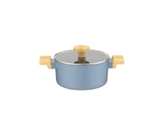 Elmich Nồi Chống Dính Vân Gỗ Nature EL-5206 | 18cm - 20cm - 24cm