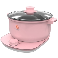 Hawonkoo Nồi Lẩu Điện HEH100 (Xanh/Hồng) - Dung tích 2.5L