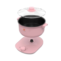 Hawonkoo Nồi Lẩu Điện HEH100 (Xanh/Hồng) - Dung tích 2.5L