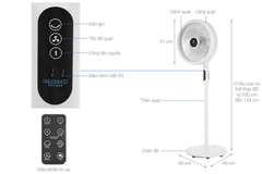 Hawonkoo Quạt cây FDH012 - Công suất 25W