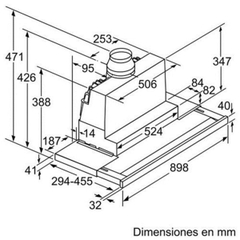 Máy Hút Mùi Bosch DFS097J50B