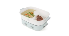 Kalpen Bếp nướng lẩu 2 ngăn đa năng PP66 - Công suất 2200W