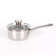 Kalpen Bộ nồi chảo 2 món inox 3 lớp liền khối Baby BB14 - Size 14cm