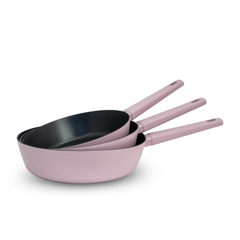 Kalpen Chảo Chống Dính Cao Cấp Eder màu tím (T20, T24) - Size 20 - 24cm