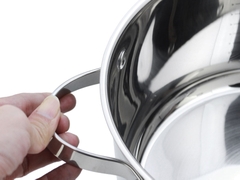 Kalpen Nồi Inox 304 cao cấp 5 đáy Lermat L24 - Size 24cm