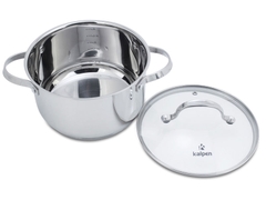 Kalpen Nồi Inox 304 cao cấp 5 đáy Lermat L24 - Size 24cm