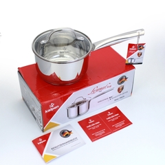 Kalpen Quánh inox 304 cao cấp 5 đáy L16 - Size 16cm