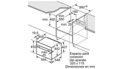 Lò Nướng Bosch CMG633BS1 Tích Hợp Vi Sóng