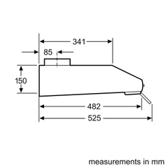 Máy hút mùi Bosch DHU635HB