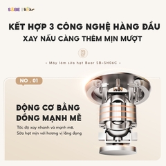Máy Làm Sữa Hạt Bear 0.6L SB-SH06C