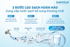 Máy lọc nước RO nóng nguội lạnh Daikiosan DSW-42810H