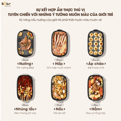 Nổi Lẩu Nướng Đa Năng 2 Khay SB-NL45K