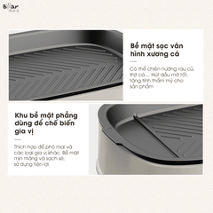 Nổi Lẩu Nướng Đa Năng 2 Khay SB-NL45K