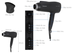 Panasonic Máy sấy tóc EH-NE85-K645 - Công suất 2500W