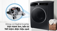 Máy giặt Samsung Inverter 10kg WW10TP44DSB/SV