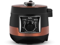 Sato Nồi Áp Suất 5AS064 ( Đỏ/Nâu) - Dung tích 5L